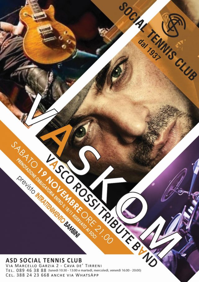 VASKOM: Vasco Rossi Tribute band